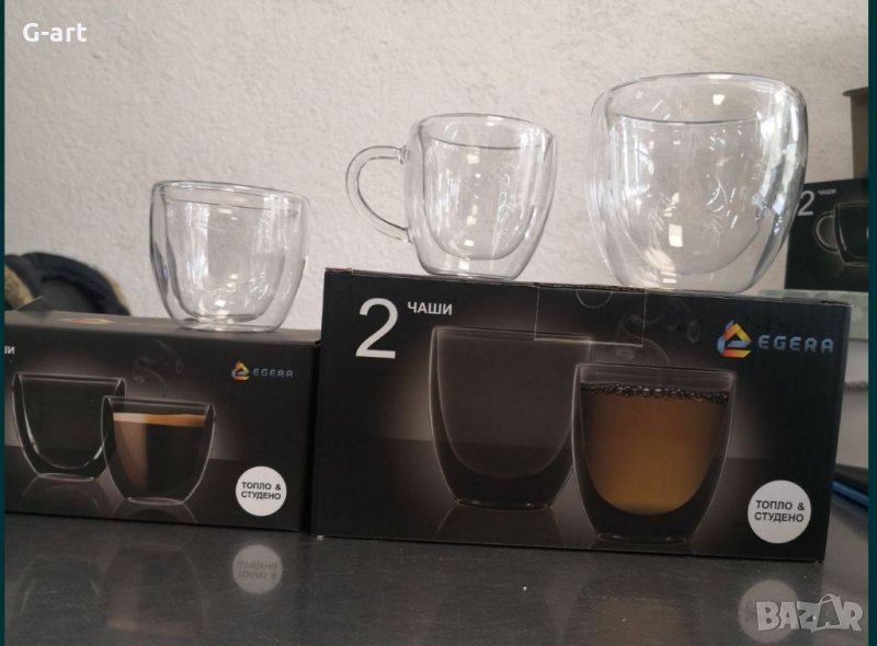 Двистенни термо чаши 2 бр, снимка 1