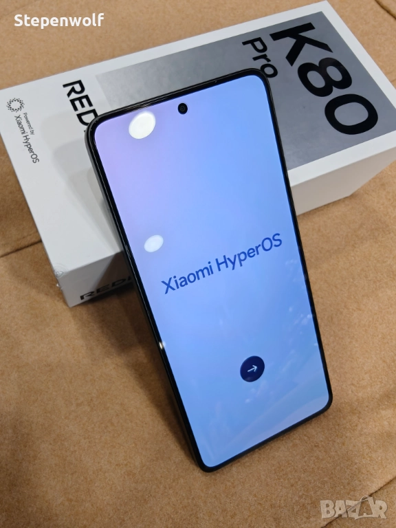 Нов Xiaomi Redmi K80 Pro 12/512 черен(Poco F7 Ultra)-SD8 Elite;6000mAh, снимка 1