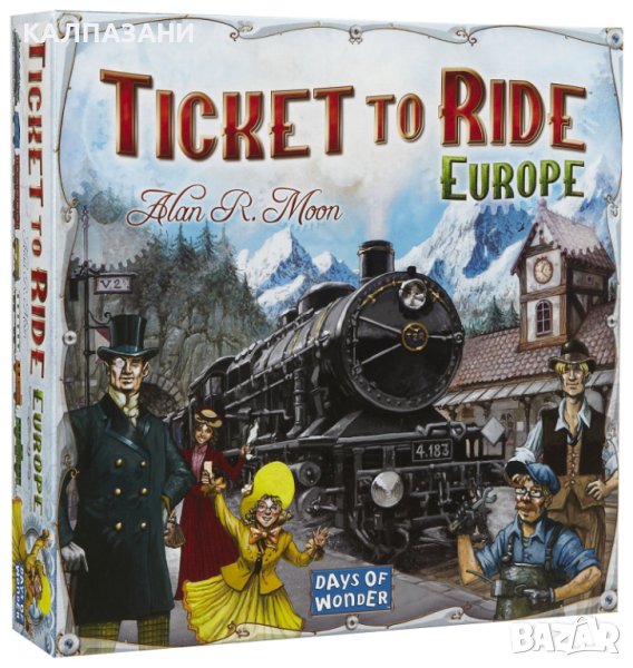 Ticket to Ride - Настолна игра - Билет за път - Europe, снимка 1