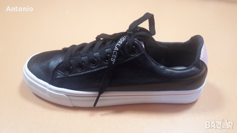 Дамски кецове ХИТ модел:3285 кожени, снимка 1