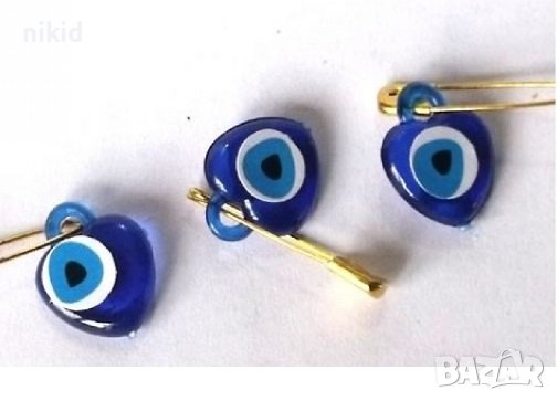 Окото на Назар мъниста вусулка висулки на секретна игла , снимка 1