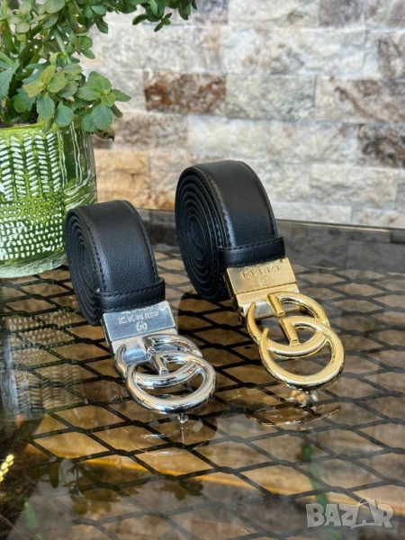колани от естествена кожа в кутия gucci , снимка 1