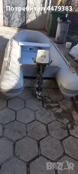 Лодка+двигател , снимка 1