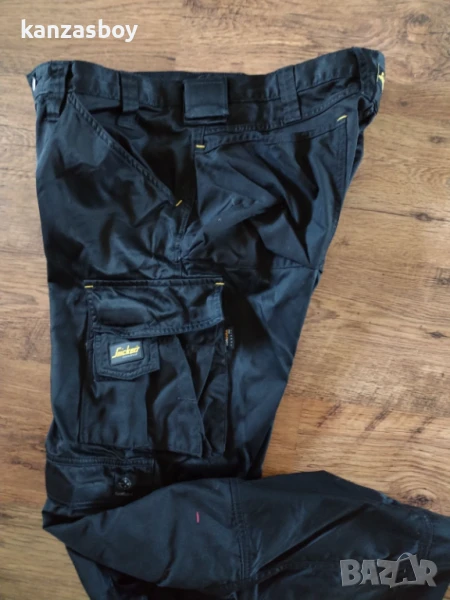 snickers craftsmen trousers dura twill Work Trousers - страхотен работен панталон КАТО НОВ 52/L , снимка 1