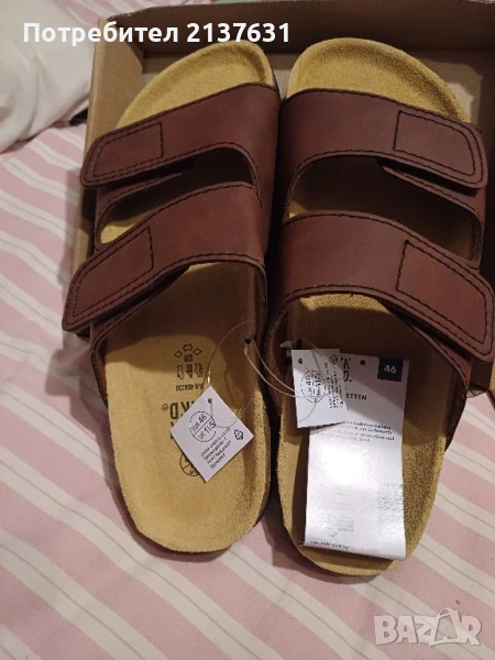 НОВИ с Етикет ДАМСКИ ЧЕХЛИ / САНДАЛИ - N 38 , снимка 1