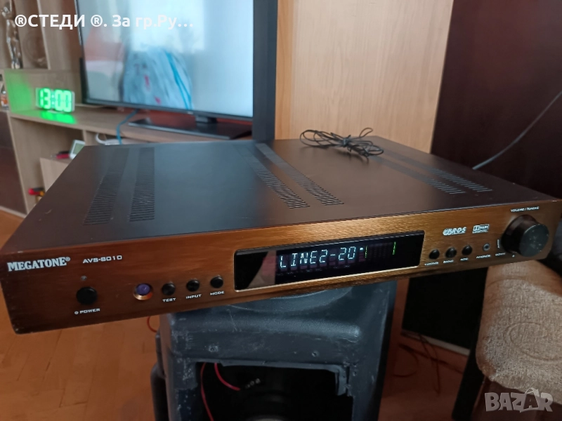 Ресивър усилвател Megatone AVS-8010, снимка 1