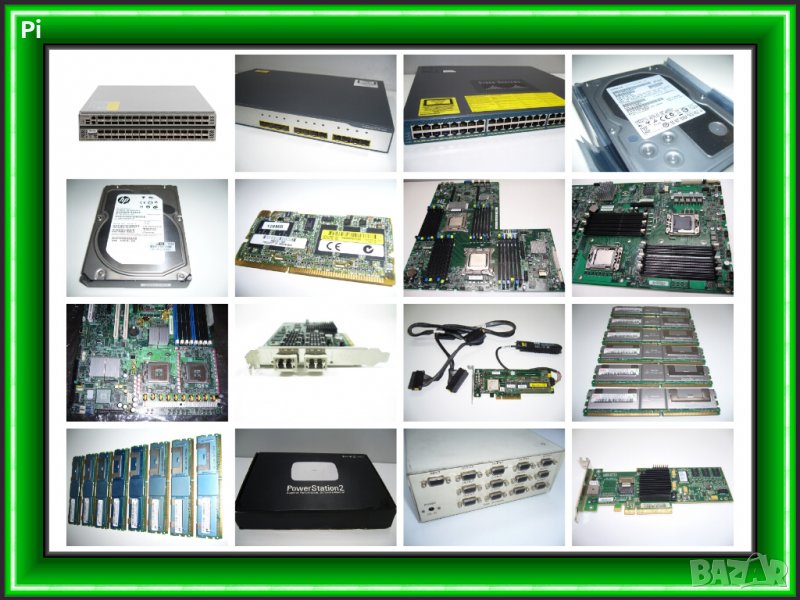 Мрежови Cisco switch, Сървърни части, Raid, HDD, Дъна , снимка 1