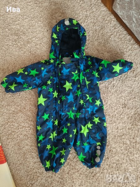 Бебешки космонавт 6-9 месеца 74 размер , снимка 1