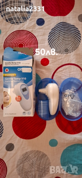 Инфрачервен термометър за ухо Омрон, снимка 1