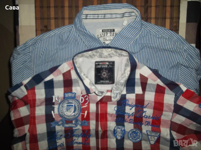 Ризи CAMP DAVID  мъжки,ХЛ-2ХЛ, снимка 1