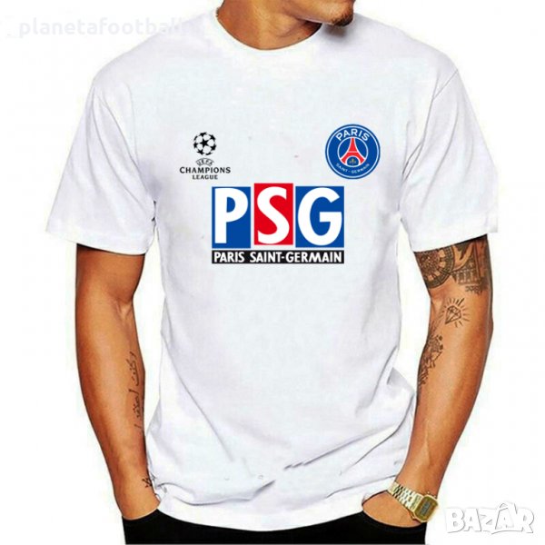 Фен тениска на PSG Шампионска Лига!Футболна тениска на ПСЖ с име и номер!Champions League!, снимка 1