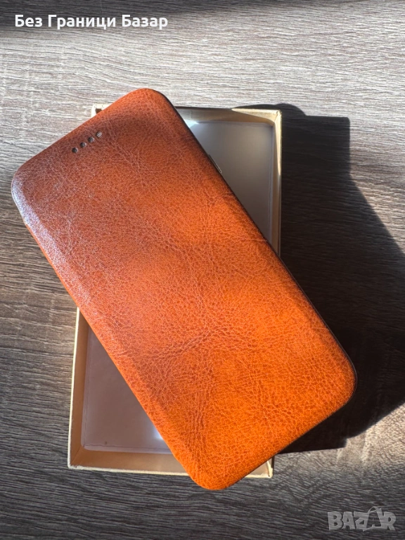 Нов Калъф iPhone X кожен кафяв защитен кейс защита айфон, снимка 1