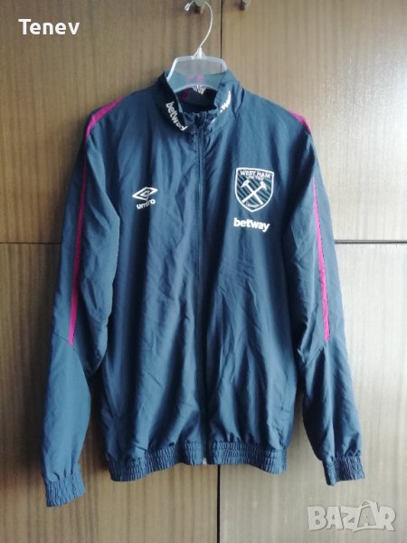 West Ham United Umbro оригинално яке горнище Уест Хем размер S, снимка 1
