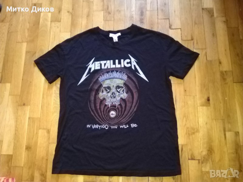 Metallica  Металика in vertigo you will be тениска реален размер С, снимка 1