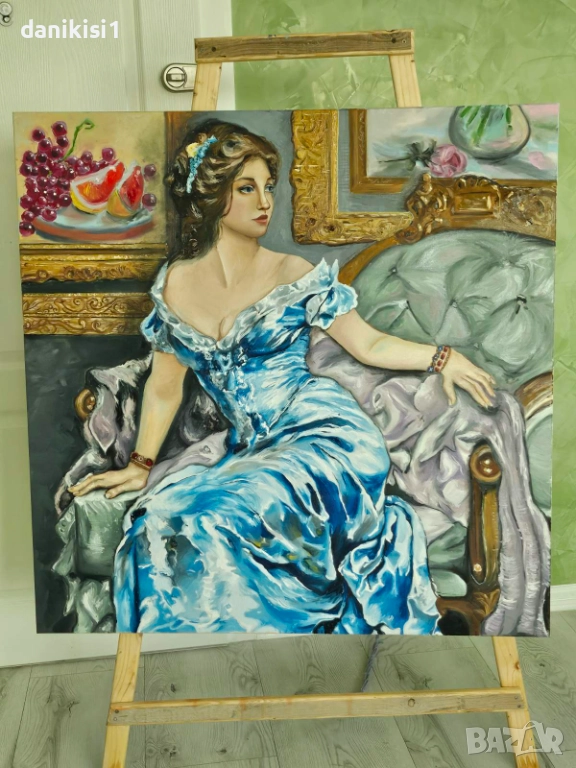 Голяма картина маслени бои, снимка 1