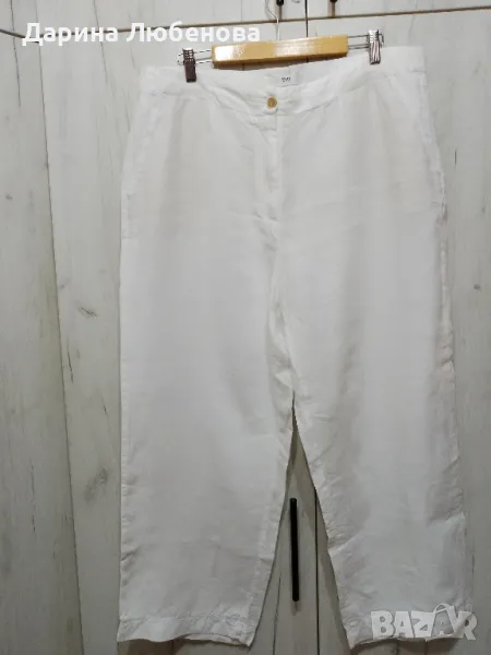 Ленен панталон с широк крачол , снимка 1