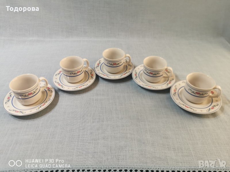 Порцеланов сервиз за кафе, снимка 1