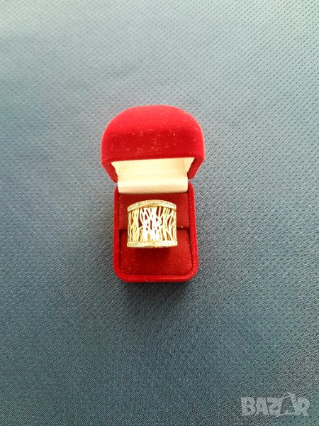 Златен пръстен 8.58гр.14кар., снимка 1