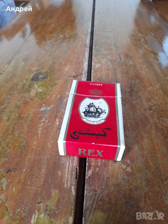 Кутия от цигари Rex, снимка 1