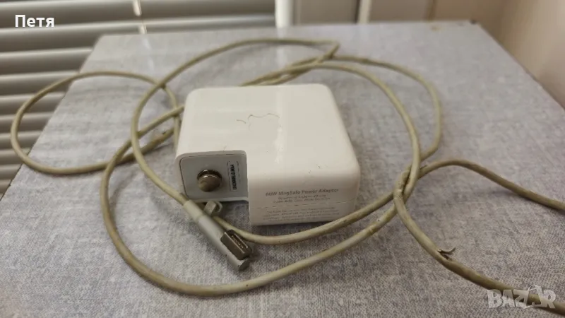 Оригално зарядно за Apple Macbook - MagSafe 60W А1344, снимка 1