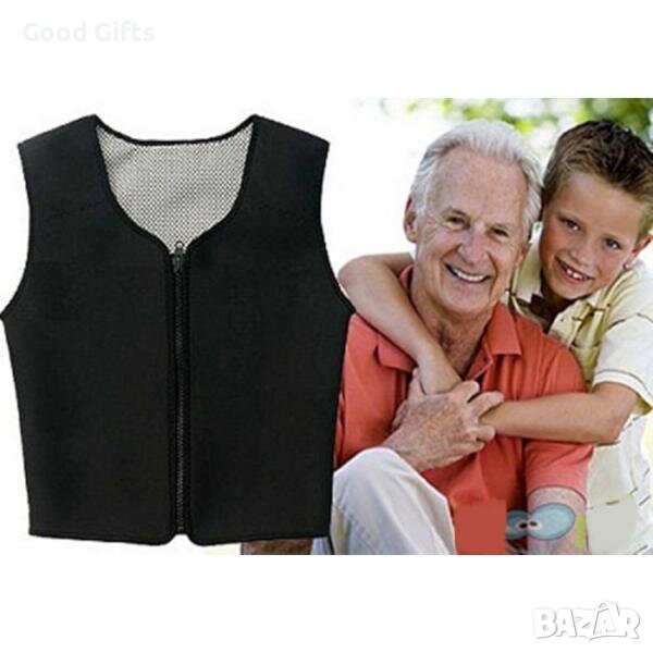 Турмалинов елек против болки в гърба, снимка 1