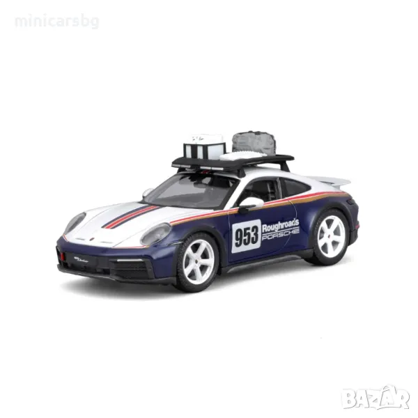 Метални колички: Porsche 911 Dakar, снимка 1