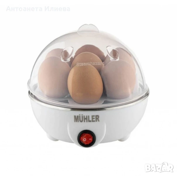 Уред за варене на яйца MUHLER ME-271 – Варете до 7 яйца бързо и лесно, снимка 1