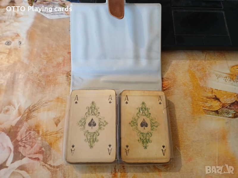 Стари карти за игра ROKOKO 160, немски оригинал COEUR DDR, снимка 1