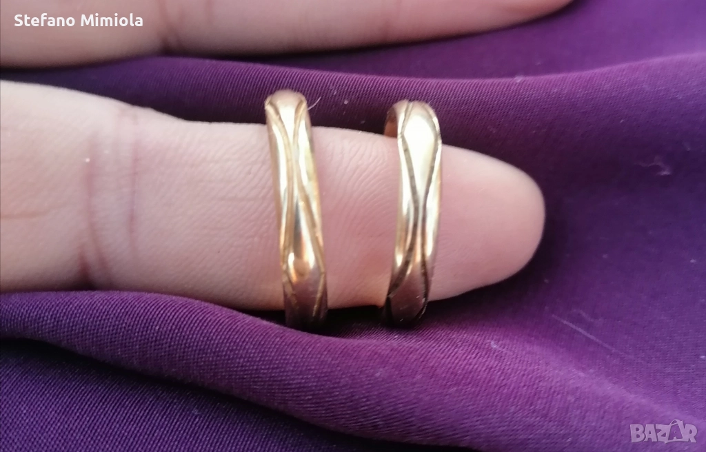 18-каратови златни пръстени, снимка 1