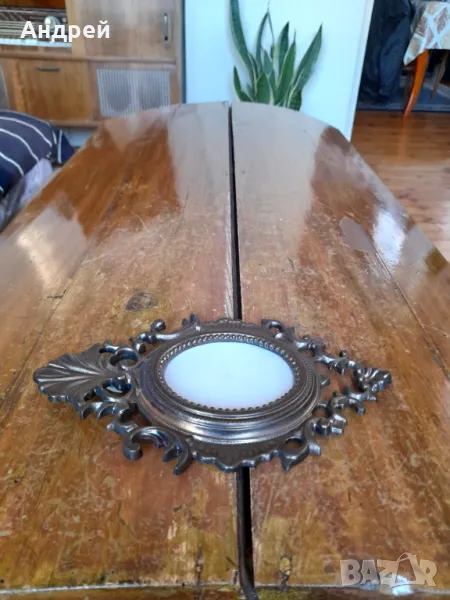 Стара рамка за снимка,огледало, снимка 1