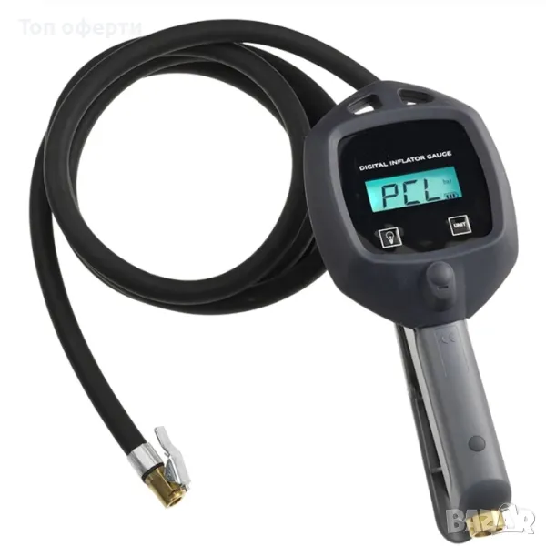 Манометър за помпене на гуми РА227 - Дигитален, снимка 1