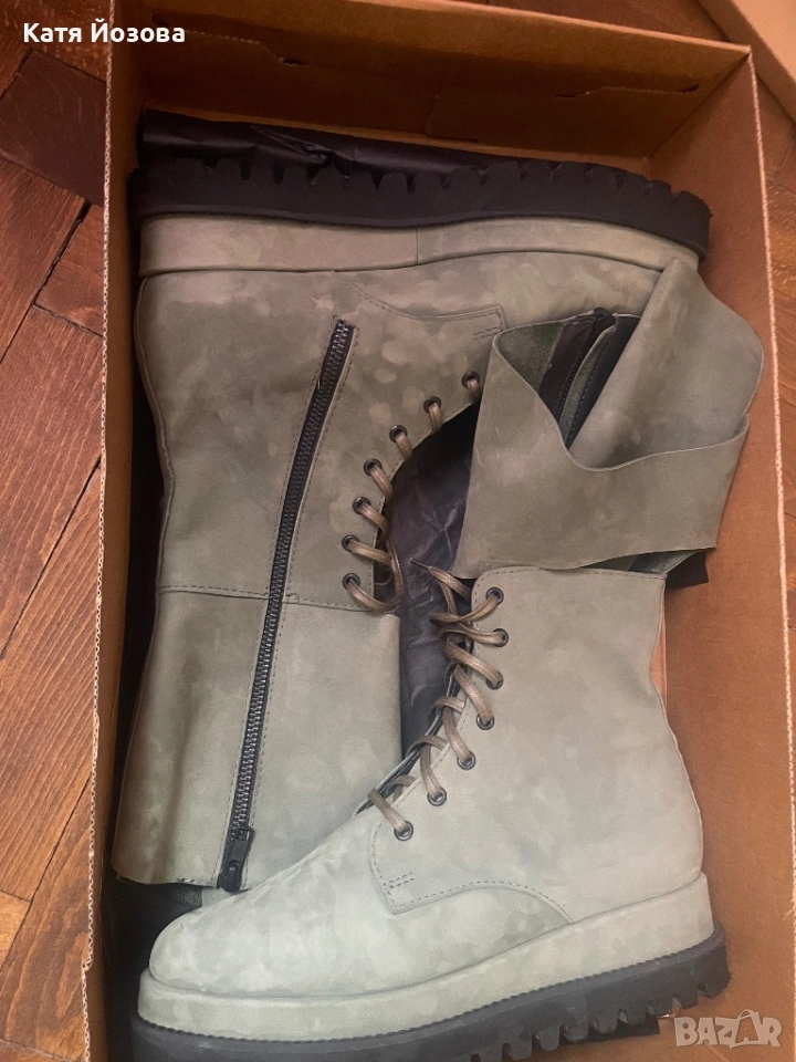 Кожени ботуши , снимка 1