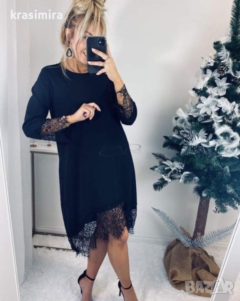 Рокля с дантелка , снимка 1