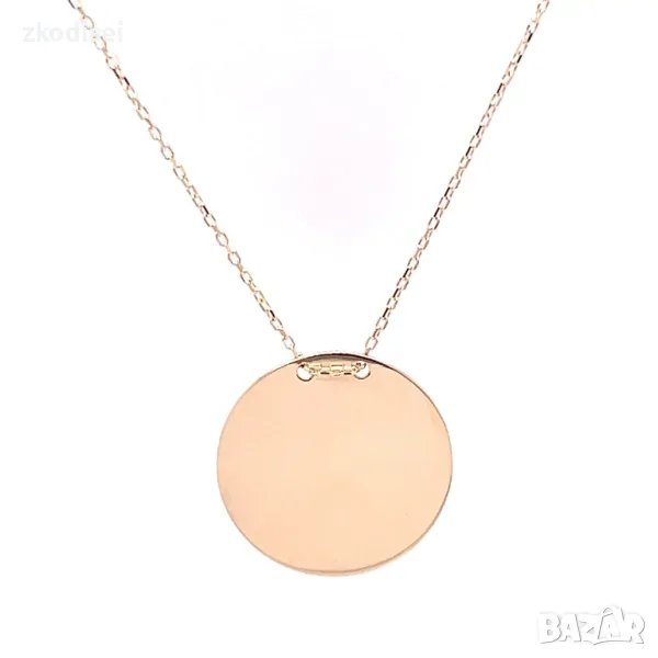 Златно колие 2,25гр. 42,0см. 14кр. проба:585 модел:29609-6, снимка 1