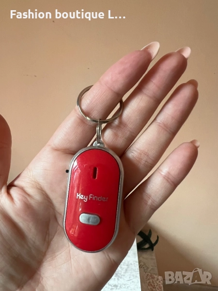 Key finder Устройство за намиране на ключове което издава звук и светлина в червен цвят ❤️, снимка 1