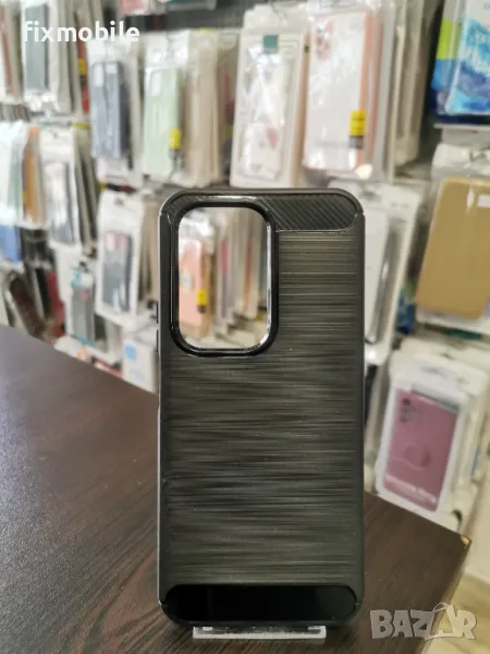 Honor 200 Lite карбонов силиконов гръб / кейс, снимка 1