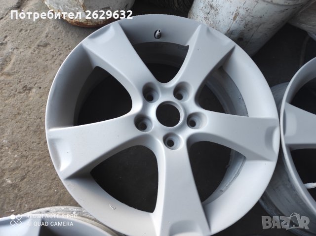 Джанти 5x114.3 r17, снимка 3 - Гуми и джанти - 32880087