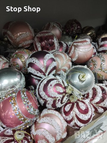 Стъклени коледни топки Christmas , снимка 4 - Декорация за дома - 42992293