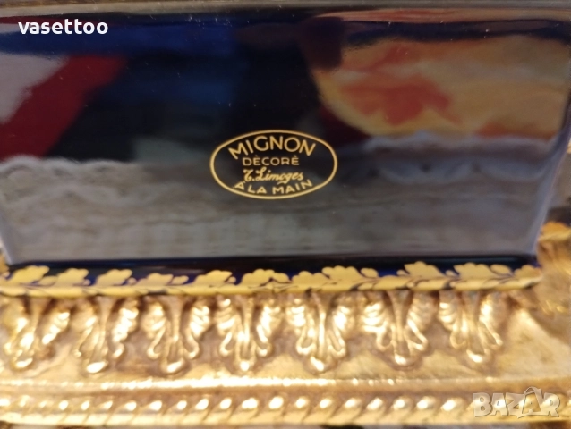 Порцеланов часовник с два свещника, снимка 7 - Антикварни и старинни предмети - 51553660