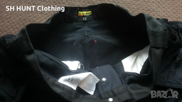 BLAKLADER 1500 CRAFTSMAN Softshell Winter Trouser размер 52 / L зимен работен панталон W4-662, снимка 14 - Панталони - 52618201