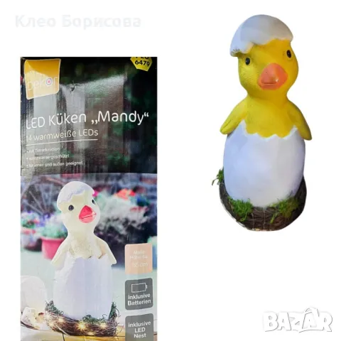 LED фигурка пате за градината или дома, снимка 2 - Лед осветление - 49364193