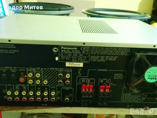 Panasonic SA-HE70, снимка 7 - Ресийвъри, усилватели, смесителни пултове - 50981093