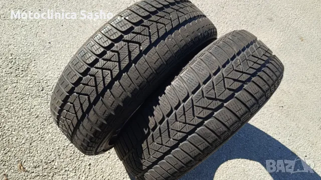 2 бр Зимни Гуми Пирели 205/55-17 Дот 21, снимка 3 - Гуми и джанти - 47684779