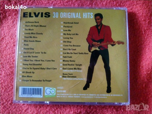 Елвис Пресли -оригинален диск, снимка 2 - CD дискове - 43866891