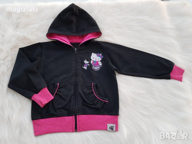 Суитчер Hello Kitty 4-5 години , снимка 4 - Детски анцузи и суичери - 32318575