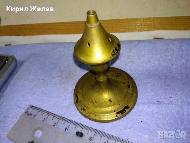 СТАРО ТРАДИЦИОННО ОРИЕНТАЛСКО БРОНЗОВО КАНДИЛО За АРОМАТНИ ПРЪЧИЦИ 42672