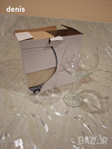 Комплект 2 чаши за вино, снимка 2 - Чаши - 52868786
