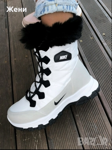 Дамски апрески с пух , снимка 11 - Дамски апрески - 52328019