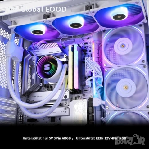 Thermalright Frozen Notte 360 White ARGB водно CPU охлаждане, снимка 6 - Други - 53416445
