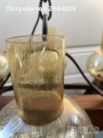 продавам старинен полилей от 1935г, снимка 3 - Антикварни и старинни предмети - 50320150